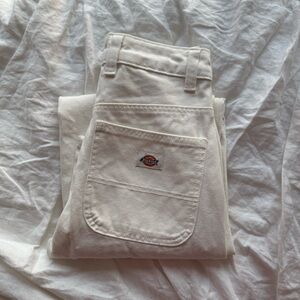 Dickies Off-White Casual Trousers